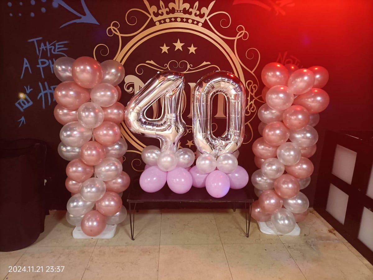 בלונים למסיבת הפתעה